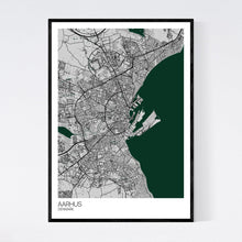 Load image into Gallery viewer, Aarhus City Map Print