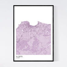 Load image into Gallery viewer, Algiers City Map Print
