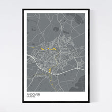 Load image into Gallery viewer, Andover Town Map Print