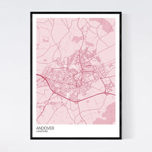 Load image into Gallery viewer, Andover Town Map Print