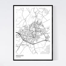 Load image into Gallery viewer, Andover Town Map Print