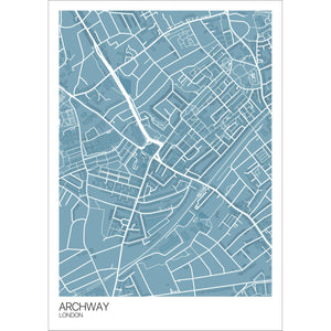 Map of Archway, London