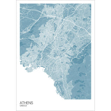 Load image into Gallery viewer, Map of Athens, Greece