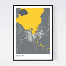 Load image into Gallery viewer, Bahir Dar City Map Print