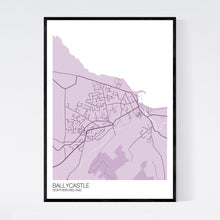 Load image into Gallery viewer, Ballycastle Town Map Print