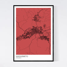 Load image into Gallery viewer, Barquisimeto City Map Print