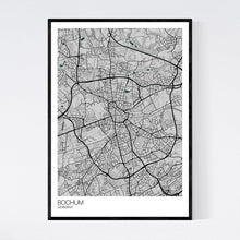 Load image into Gallery viewer, Bochum City Map Print