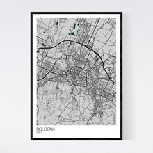 Load image into Gallery viewer, Bologna City Map Print