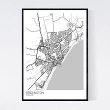 Load image into Gallery viewer, Bridlington Town Map Print