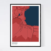 Load image into Gallery viewer, Brodick Town Map Print