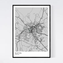 Load image into Gallery viewer, Buxton Town Map Print