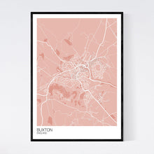 Load image into Gallery viewer, Buxton Town Map Print