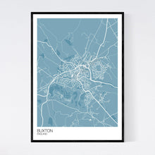 Load image into Gallery viewer, Buxton Town Map Print