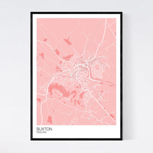 Load image into Gallery viewer, Buxton Town Map Print