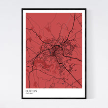 Load image into Gallery viewer, Buxton Town Map Print