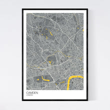 Load image into Gallery viewer, Map of Camden, London