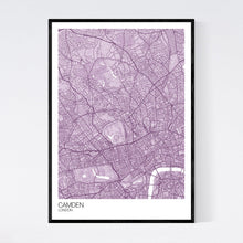 Load image into Gallery viewer, Camden Neighbourhood Map Print