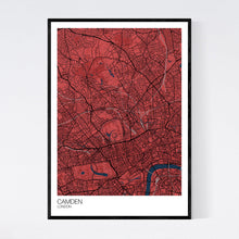 Load image into Gallery viewer, Camden Neighbourhood Map Print