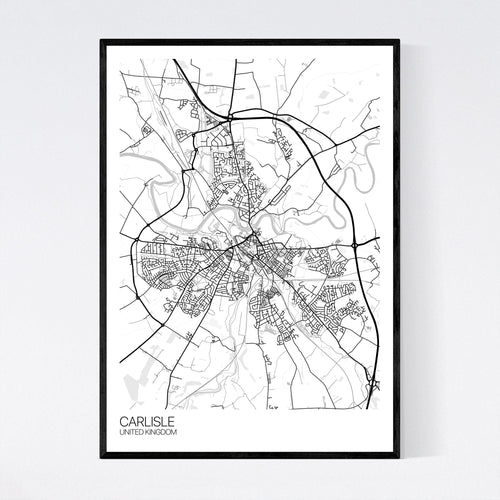 Map of Carlisle, United Kingdom