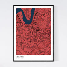 Load image into Gallery viewer, Chatham City Map Print