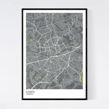 Load image into Gallery viewer, Essen City Map Print