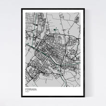 Load image into Gallery viewer, Ferrara City Map Print