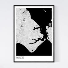 Load image into Gallery viewer, Gosport City Map Print