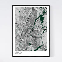 Load image into Gallery viewer, Haarlem City Map Print