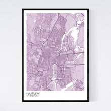 Load image into Gallery viewer, Haarlem City Map Print