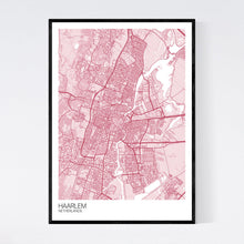 Load image into Gallery viewer, Haarlem City Map Print