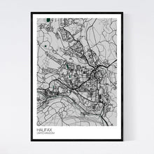 Load image into Gallery viewer, Halifax City Map Print