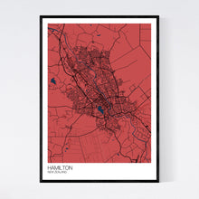 Load image into Gallery viewer, Map of Hamilton, New Zealand
