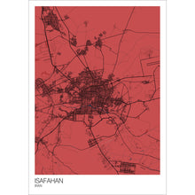 Load image into Gallery viewer, Map of Isafahan, Iran