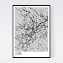 Load image into Gallery viewer, Keighley City Map Print