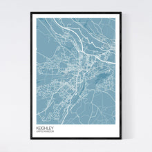 Load image into Gallery viewer, Keighley City Map Print