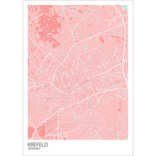 Load image into Gallery viewer, Map of Krefeld, Germany