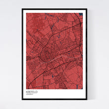 Load image into Gallery viewer, Krefeld City Map Print