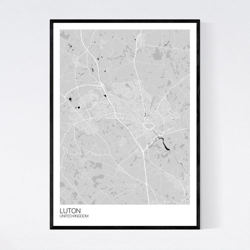 Map of Luton, United Kingdom