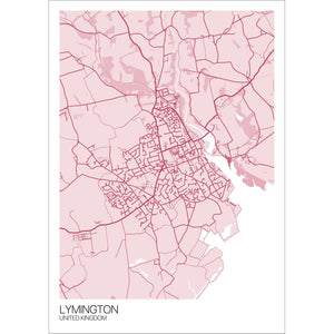 Map of Lymington, United Kingdom