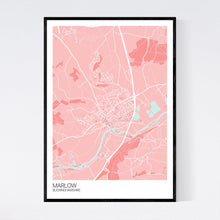 Load image into Gallery viewer, Marlow Town Map Print