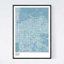 Load image into Gallery viewer, Mesa City Map Print