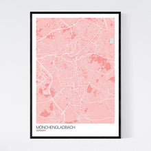 Load image into Gallery viewer, Mönchengladbach City Map Print