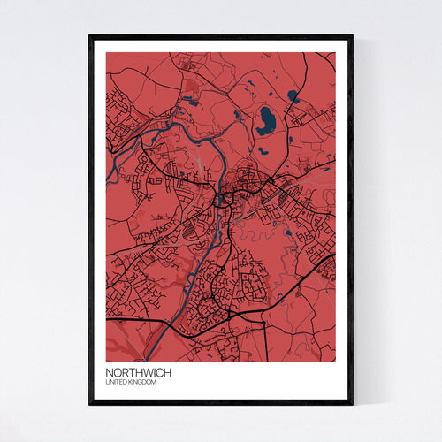 Map of Northwich, United Kingdom