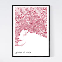 Load image into Gallery viewer, Palma de Mallorca City Map Print