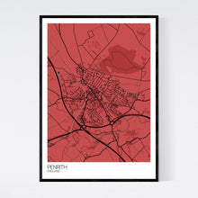 Load image into Gallery viewer, Penrith Town Map Print