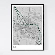 Load image into Gallery viewer, Pori City Map Print