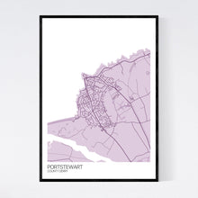 Load image into Gallery viewer, Portstewart Town Map Print