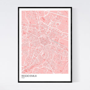 Reggio Emilia City Map Print