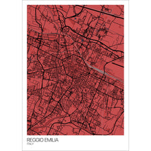 Load image into Gallery viewer, Map of Reggio Emilia, Italy