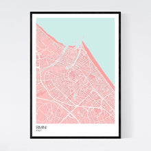 Load image into Gallery viewer, Rimini City Map Print